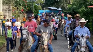 Tope de toros cierra las fiestas tradicionales de El Rosario