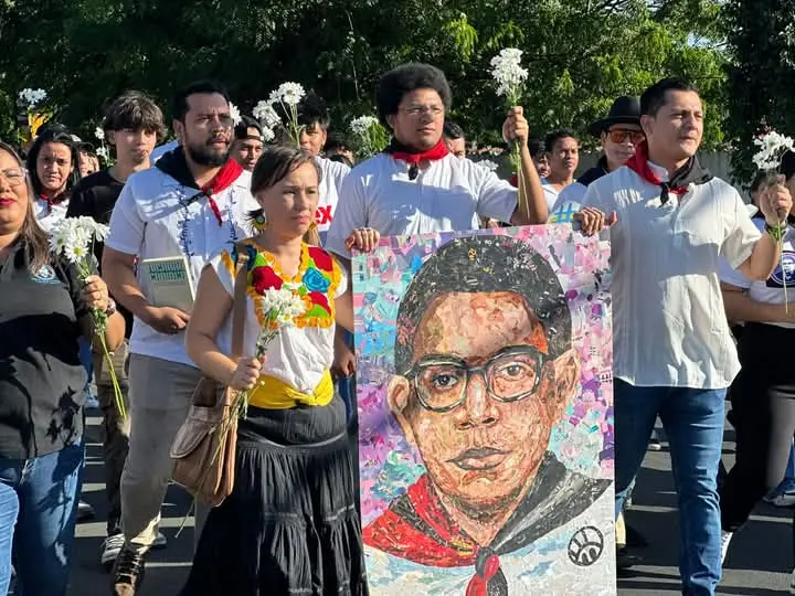 Leonel Rugama mantiene vivo su legado en la Juventud Sandinista