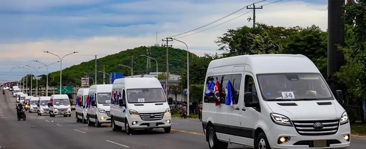Buses con capacidad para 50 pasajeros se incorporarán al transporte de Nicaragua 
