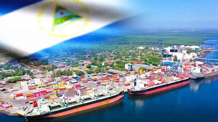 Puertos de Nicaragua movilizan más de 124 mil toneladas de carga