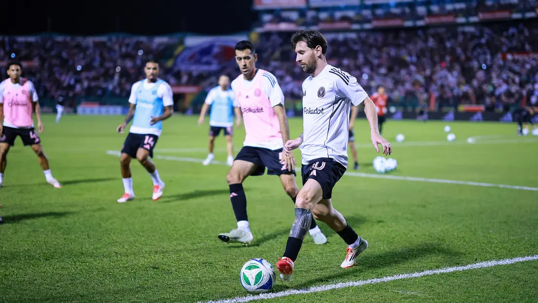 Messi lidera goleada del Inter Miami sobre Olimpia en amistoso