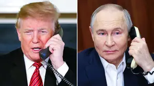¿De qué hablaron los presidentes Trump y Putin en su primera llamada?