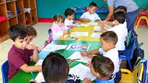 Niños de Macuelizo homenajean a Rubén Darío en su 109 Aniversario