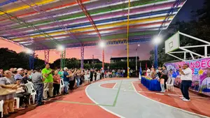 Nueva cancha multiuso en Chinandega impulsa el deporte comunitario