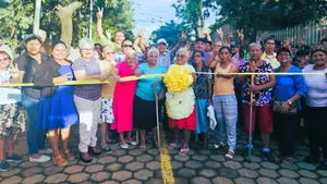 Chinandega impulsa desarrollo con nuevas calles adoquinadas