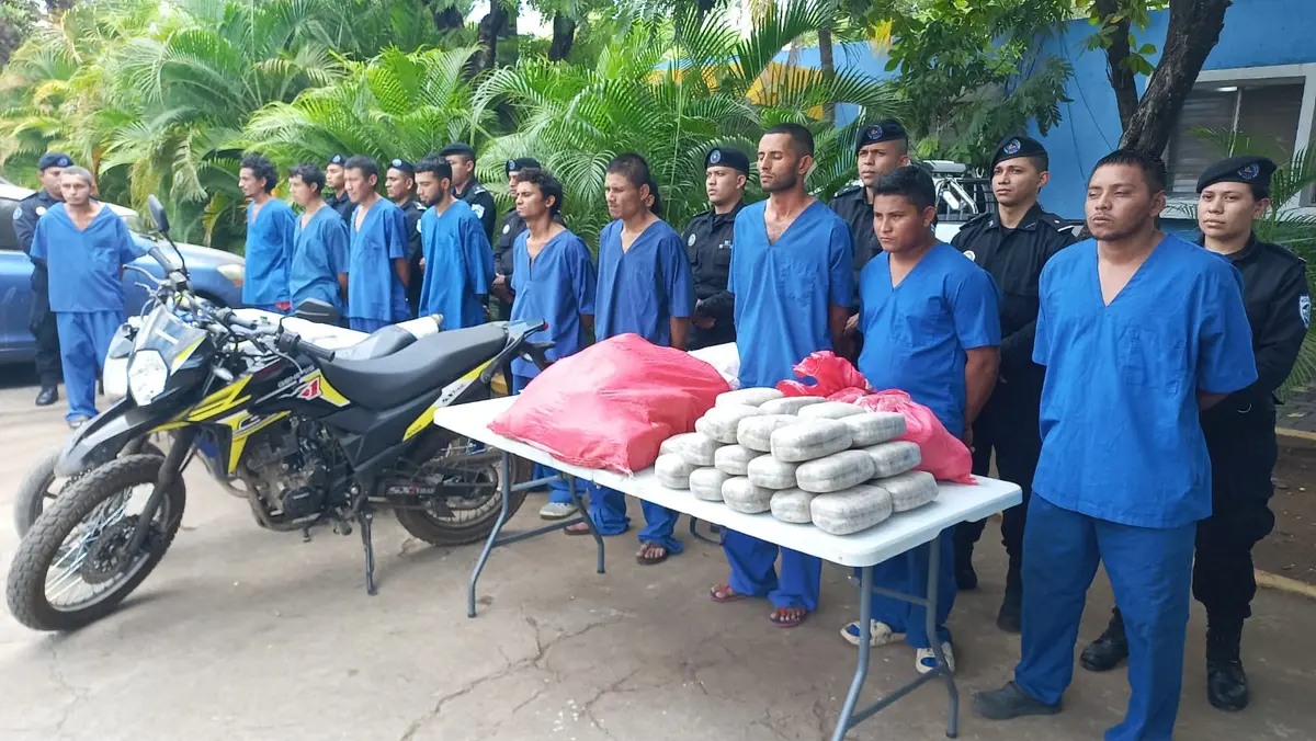 Policía Nacional captura a 16 personas por diversos delitos en Chinandega