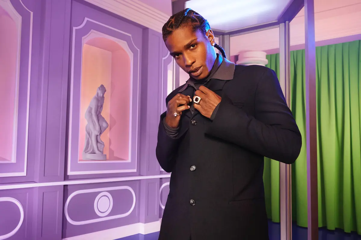 A$AP Rocky llora aliviado al ser declarado no culpable de agresión