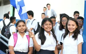 Éxito en primera semana del Ciclo Escolar 2025 en Nicaragua