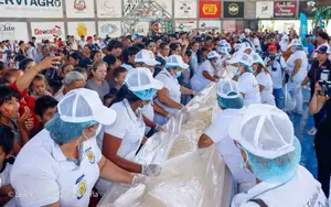 ¡Un sabor Gigante! El quesillo más grande de  se prepara en Chontales