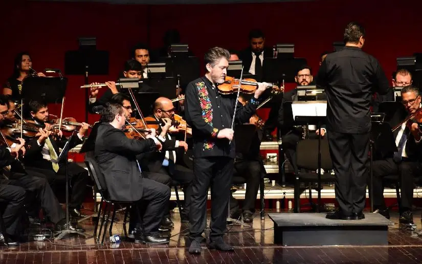 Teatro Rubén Darío testigo de concierto Sinfónico con Koh Gabriel Kameda