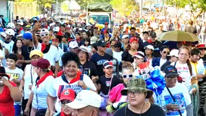 Caminata en Managua destaca la valentía de la mujer revolucionaria