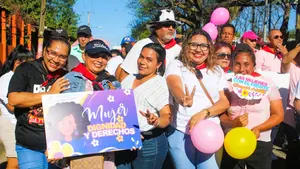 Caminata en Masaya destaca la fuerza y dignidad de la mujer