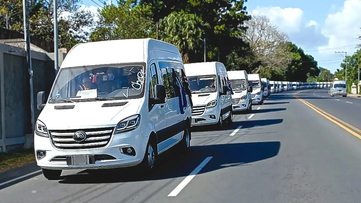 Transporte público en Carazo se fortalece con 100 microbuses