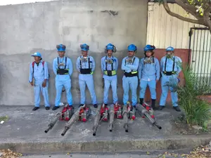 Brigadistas del Salud promueven jornada de fumigación en el barrio San José
