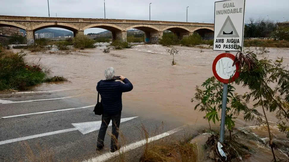 España en alerta por fuertes lluvias e inundaciones en varias regiones