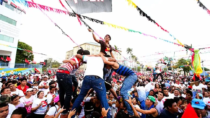 Nicaragua celebra la alegría de vivir en paz