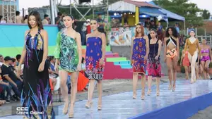 Colores, estilo y talento irradian en la pasarela de verano 2025 de Nicaragua Diseña