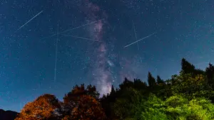 Lluvia de estrellas deslumbrará este mes