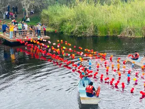Éxito total en la cuarta edición de natación en el humedal Laguna La Bruja