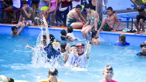 Parques acuáticos en Nicaragua atraen a miles de veraneantes