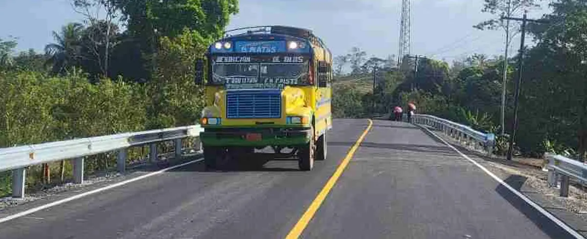 Finaliza el tercer tramo de la Carretera El Rama–El Tortuguero