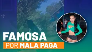 Le llegan a cobrar y la recibe a pencazos por publicarlo en redes