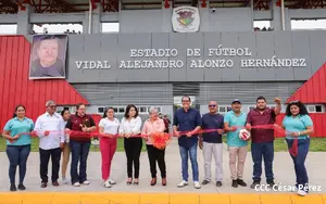 Chinandega estrena estadio de fútbol con estándares internacionales