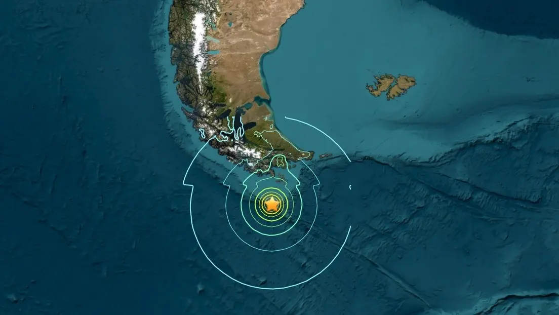 Sismo de magnitud 7,5 activa alerta de tsunami en Chile y Argentina