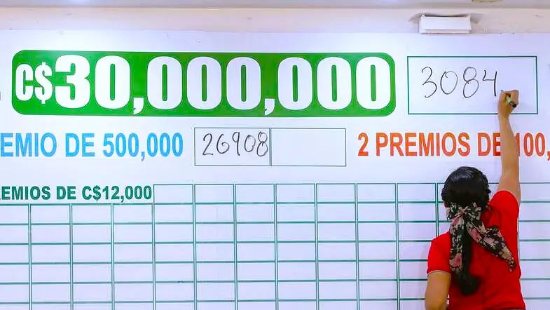 Millonario premio de Lotería Nacional cae en Managua