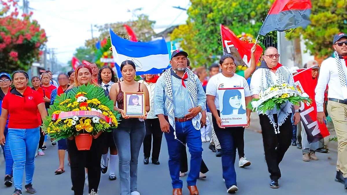 Carazo recuerda a la heroína sandinista Angelita Morales