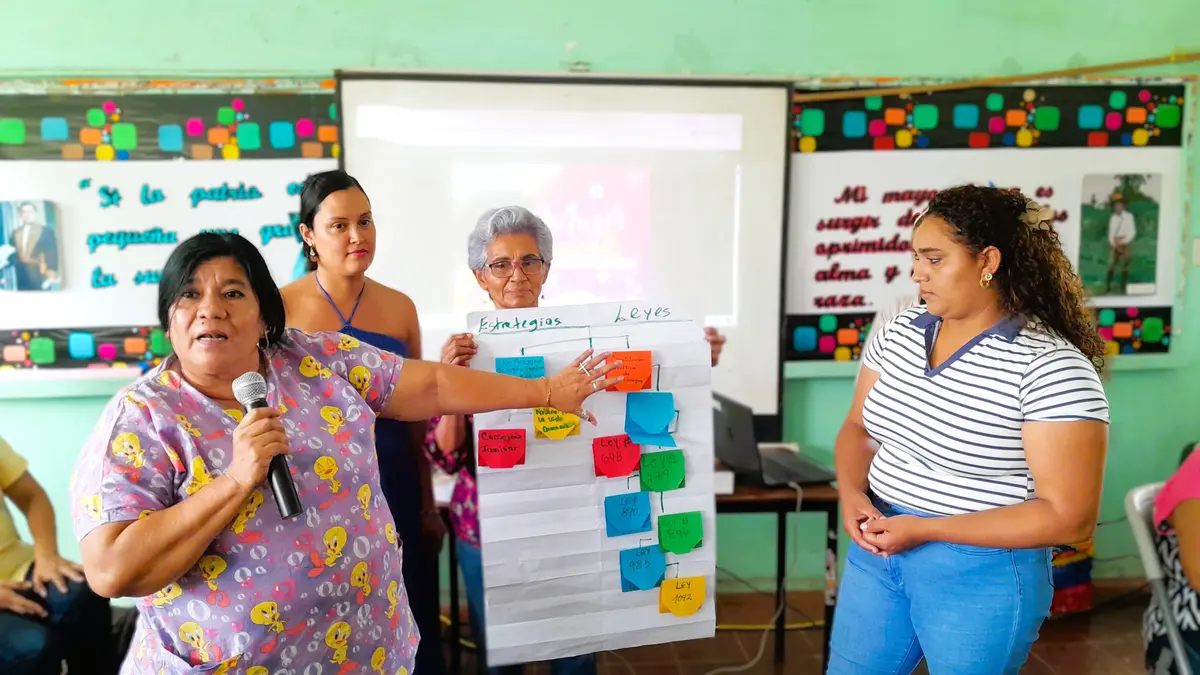 Taller en Jinotepe fomenta deberes y derechos ciudadanos