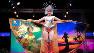 Miss Teen Nicaragua realiza competencia de Trajes de Fantasía