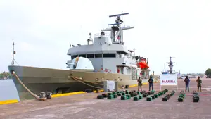 Armada de México decomisa 1,28 toneladas de cocaína en Michoacán