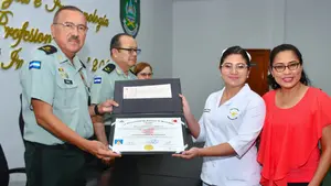 Nuevos profesionales de la salud egresan del Ejército de Nicaragua