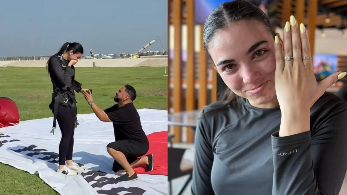 De película: JR le propone matrimonio a Gladys Molina en Dubái