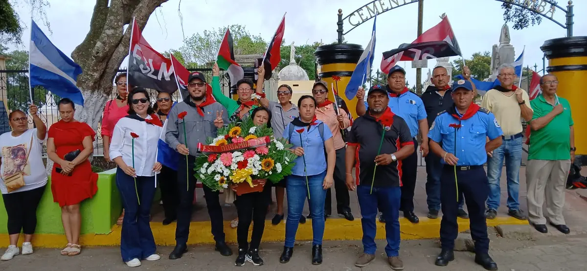 Diriamba rinde homenaje al Comandante Ricardo Morales Avilés en su 86 cumpleaños