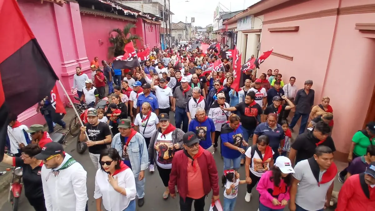 Dianas, caminatas y memoria viva por Carlos Fonseca en los departamentos del país