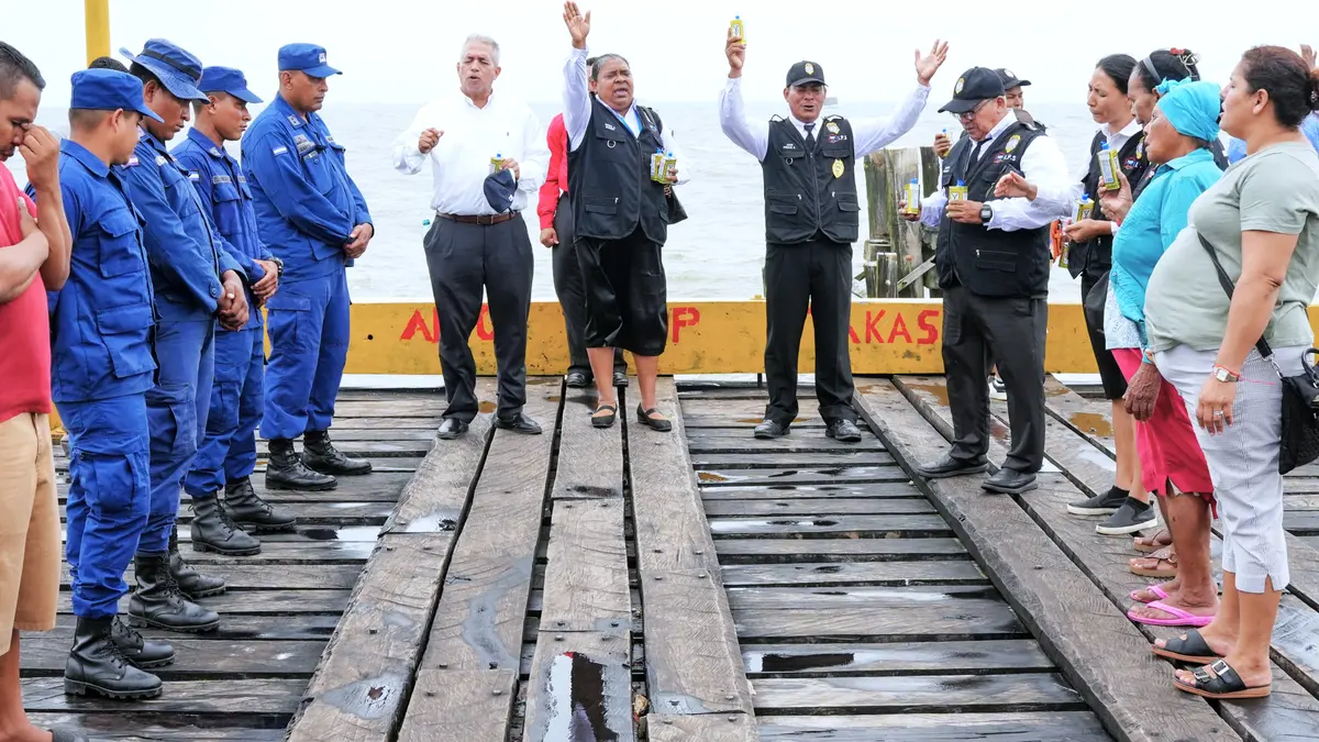 Oraciones y fe marcan apertura de pesca en Puerto Cabezas
