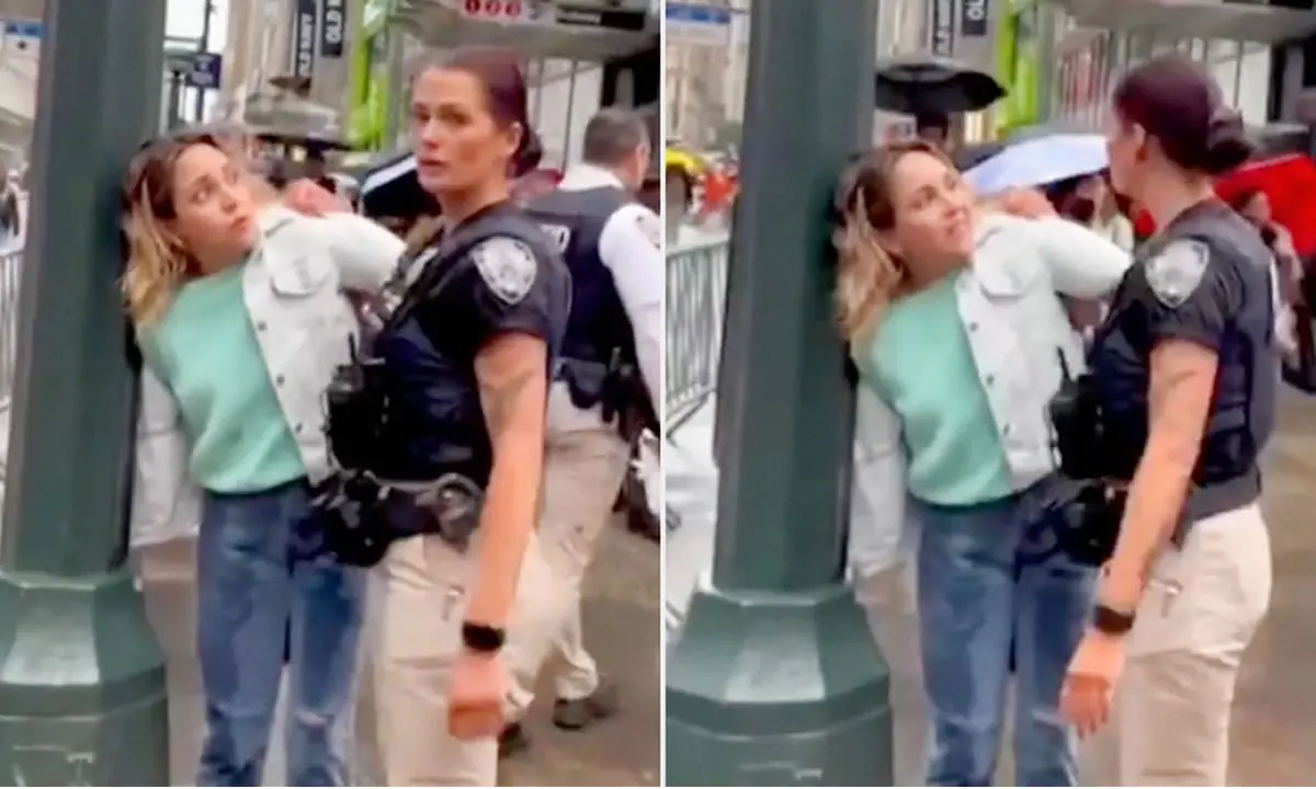 Impactante arresto de una mujer chilena mientras compraba con su hija en Nueva York