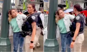Impactante arresto de una mujer chilena mientras compraba con su hija en Nueva York