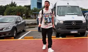Messi se sumó a la concentración argentina para la doble fecha de Eliminatorias