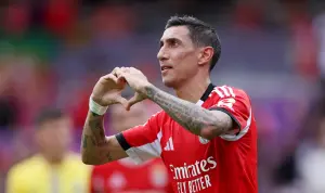 Di María, fuera del torneo… pero líder en la tabla de goleadores