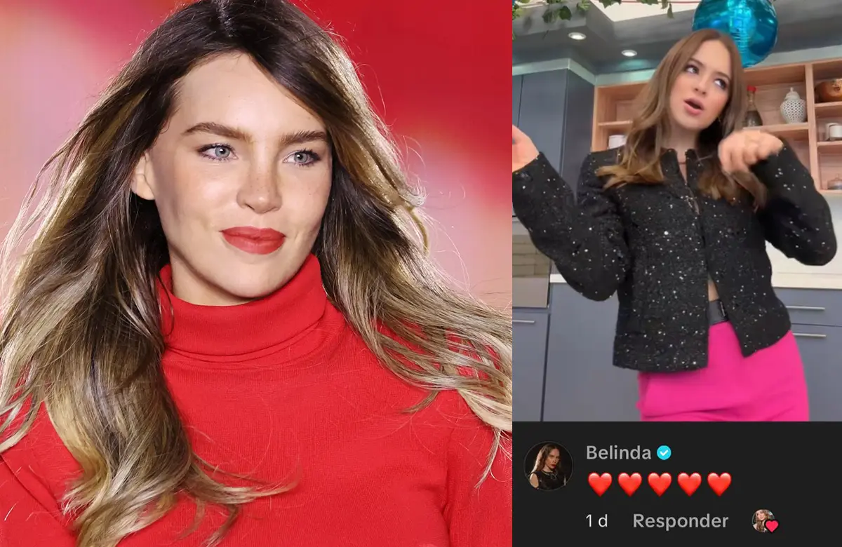 Belinda responde a Francelyz tras recrear su icónico trend de Aristogatos