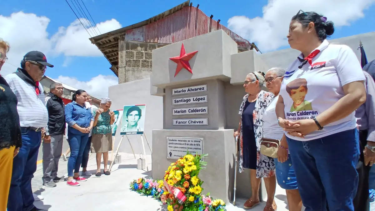 Jinotepe rinde homenaje a jóvenes mártires del 9 de julio de 1978