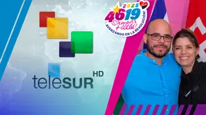 Presidenta de TeleSur se une al 46/19: “Contar la verdad también es Revolución”