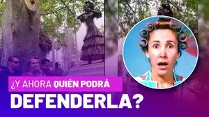 Quieren quitar estatua de Florinda Meza por 