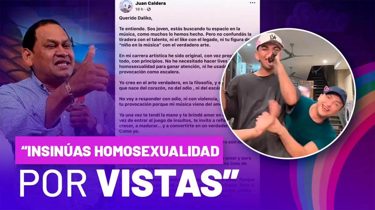 Juan Caldera le responde a Daliko, ¿se viene tiradera?