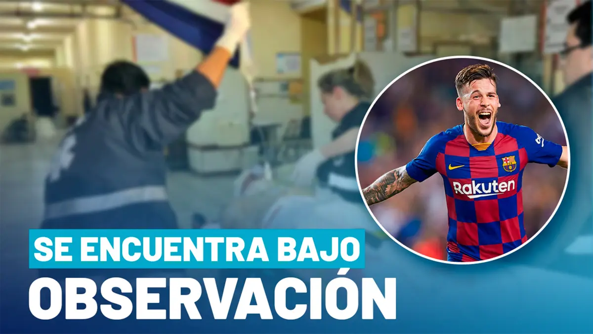 Ex futbolista del Barcelona sufre mordida de un perro y acaba en el hospital