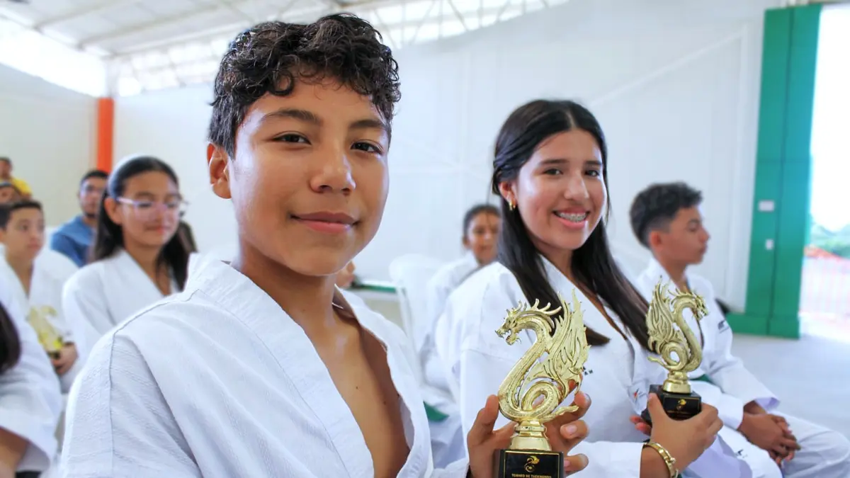 Masaya celebra el subcampeonato nacional de su selección infantil