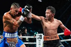 Pacquiao empata con Barrios en su regreso al ring